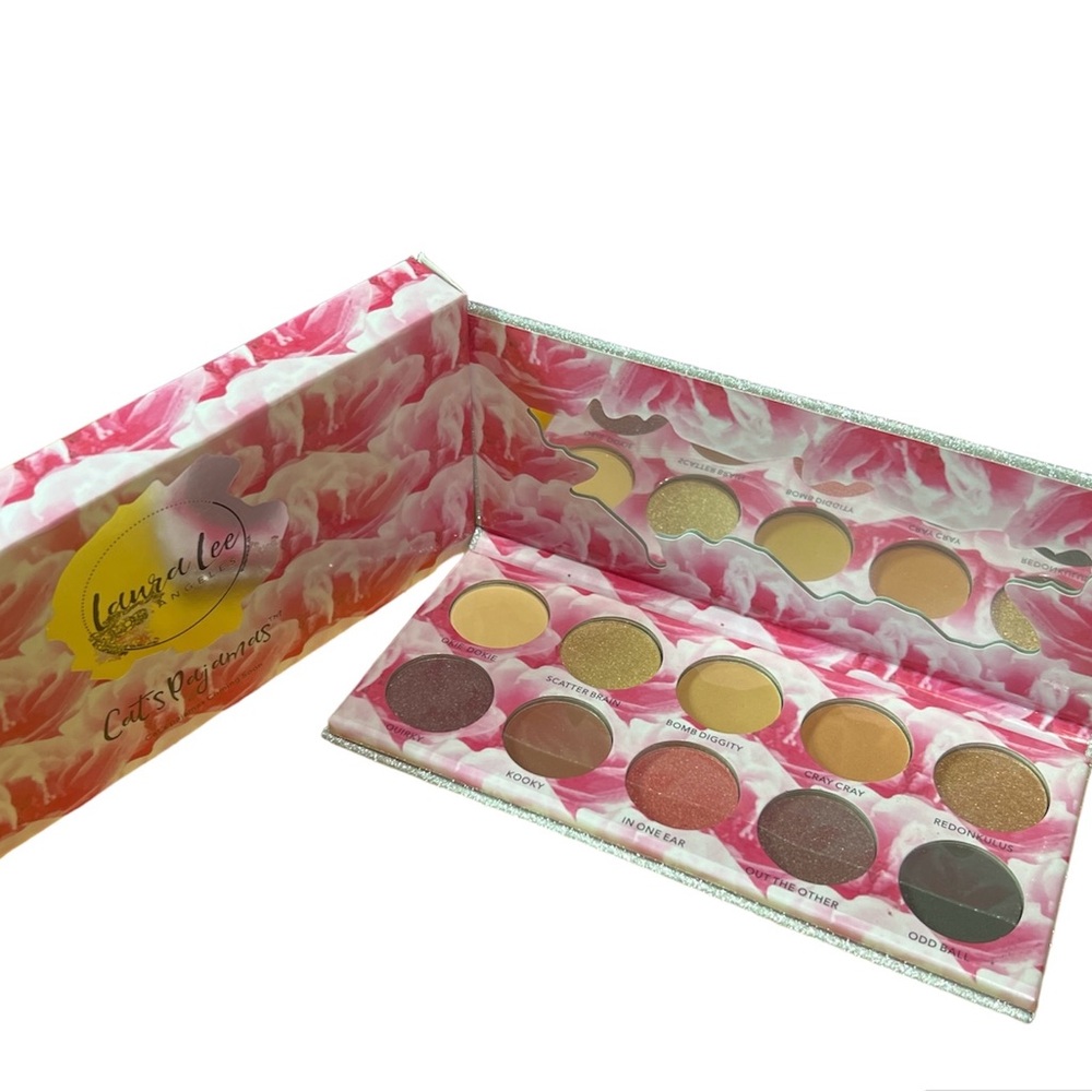 laura lee Los Angeles the Cat’s Pajamas Eyeshadow Palette